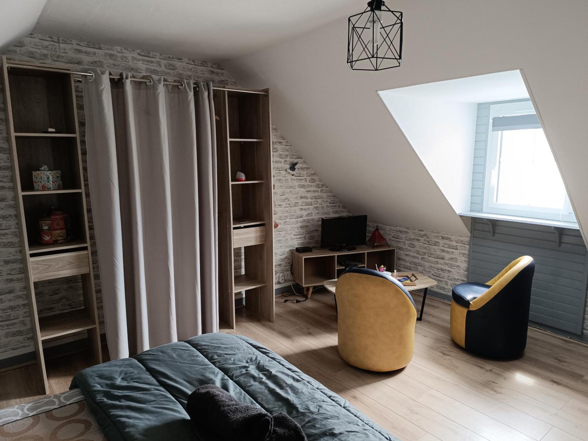 Chambre Chez L'Habitant " Les Ritieres " Plomeur Luaran gambar